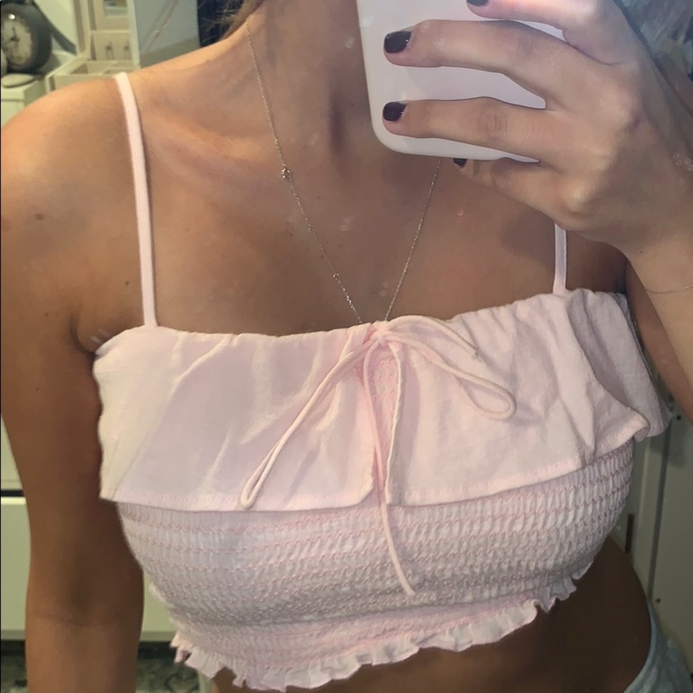 superdown pink crop